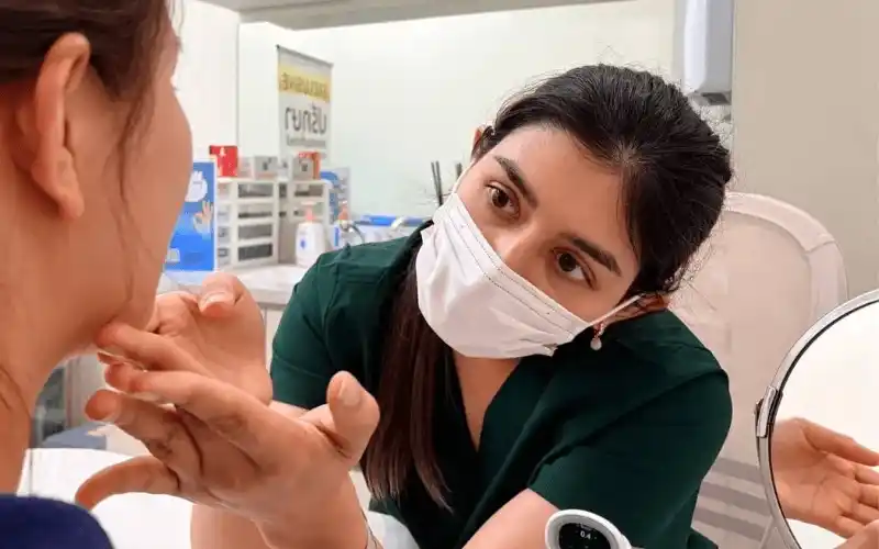 Professional Nabota botulinum toxin injection by licensed medical doctor