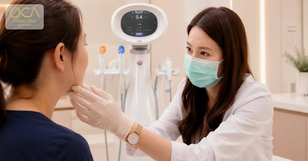 Oligio vs Ultraformer consultation for RF and HIFU lifting at Edition Clinic Bangkok