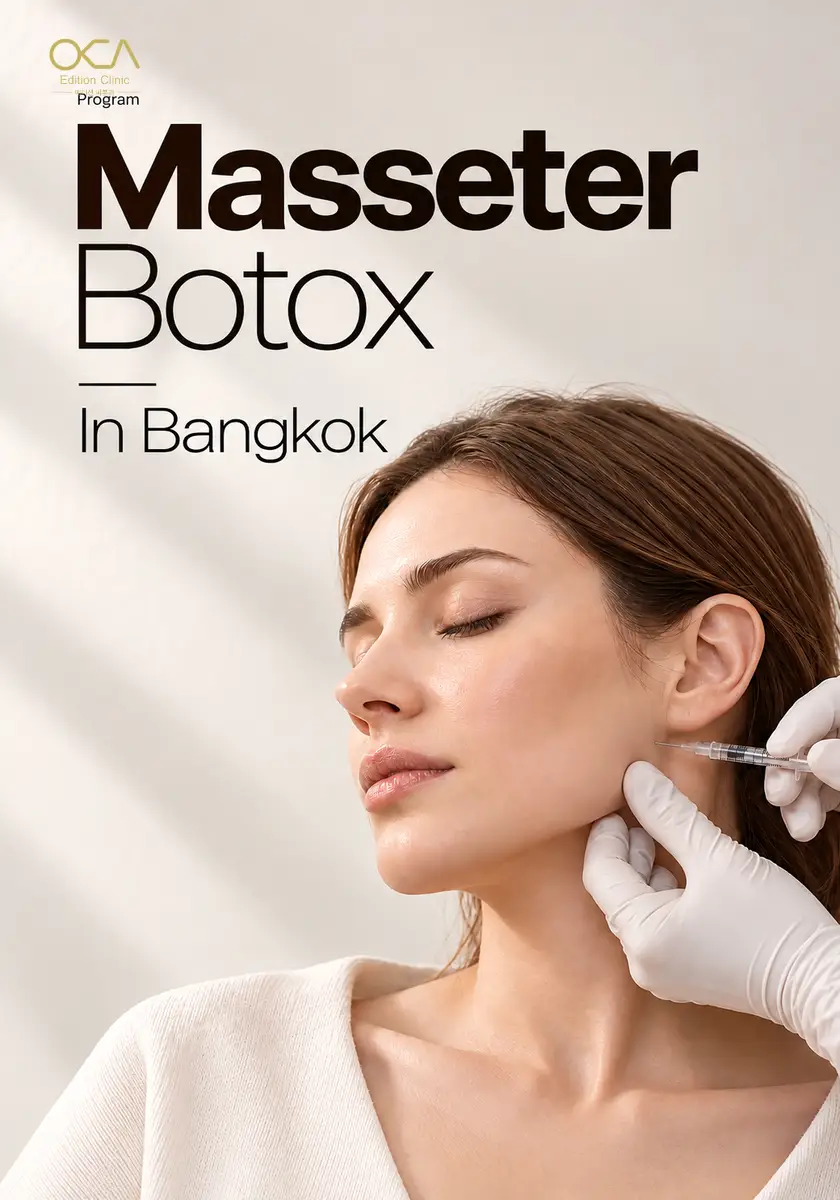 Masseter botox jaw slimming consultation at Edition Clinic Bangkok