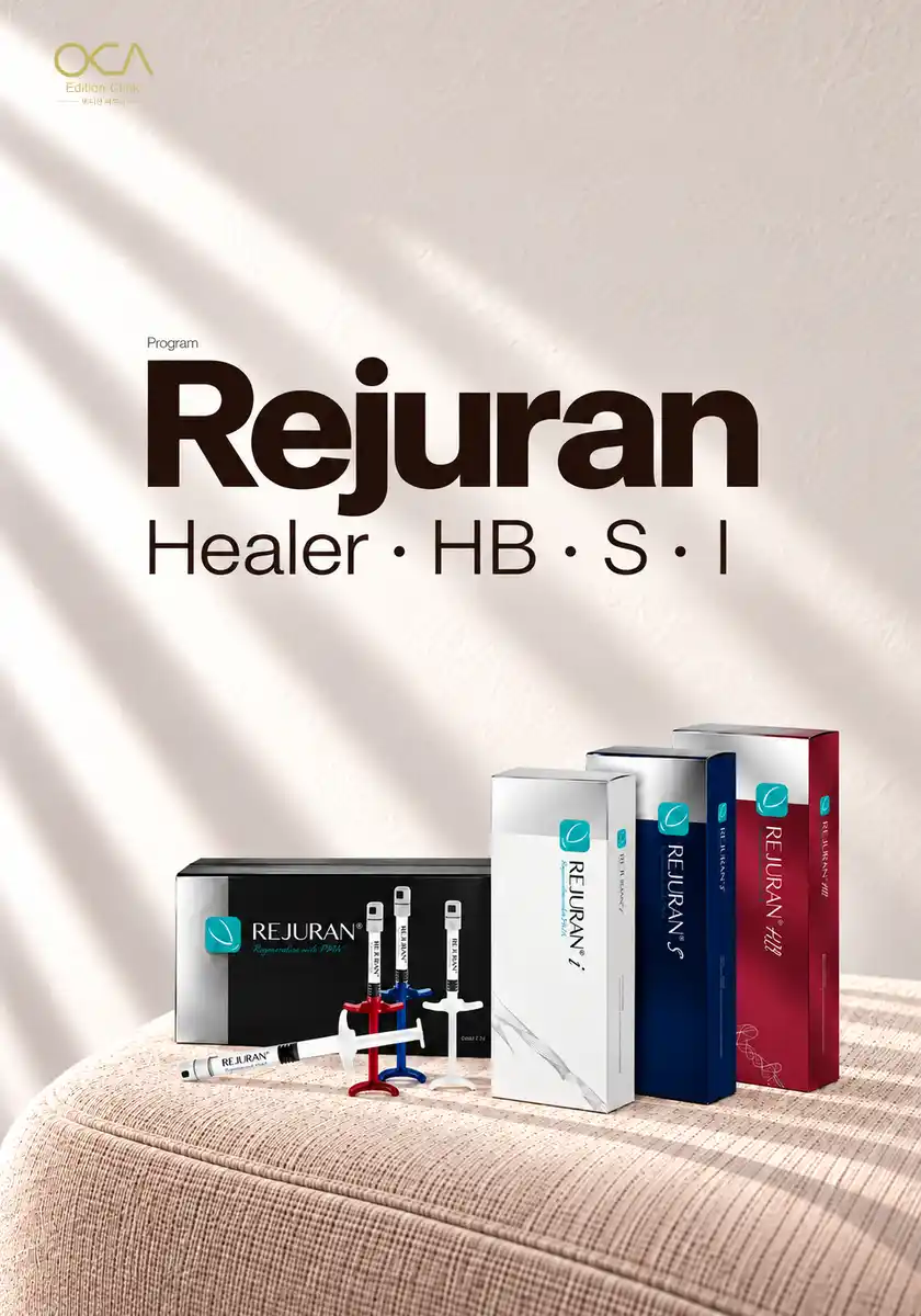 Rejuran skin booster in Bangkok - all 4 types Healer HB S I at Edition Clinic Thonglor